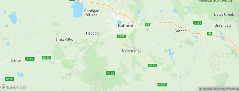 Cambrian Hill, Australia Map