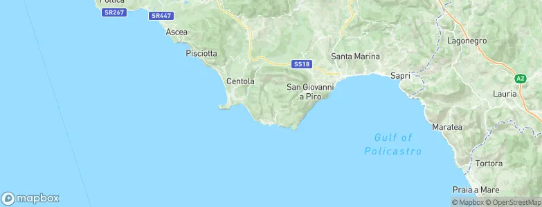 Camerota, Italy Map