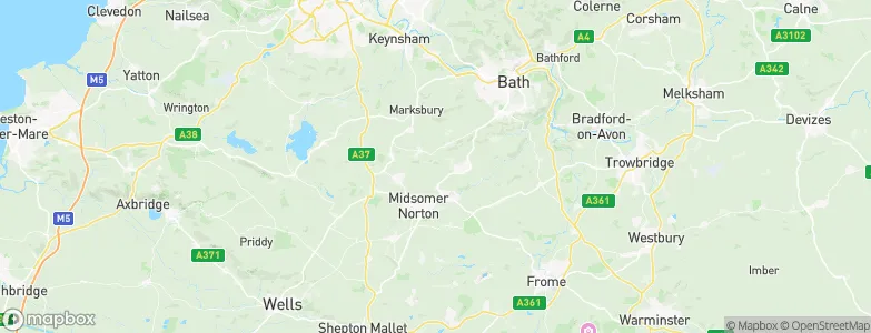 Camerton, United Kingdom Map