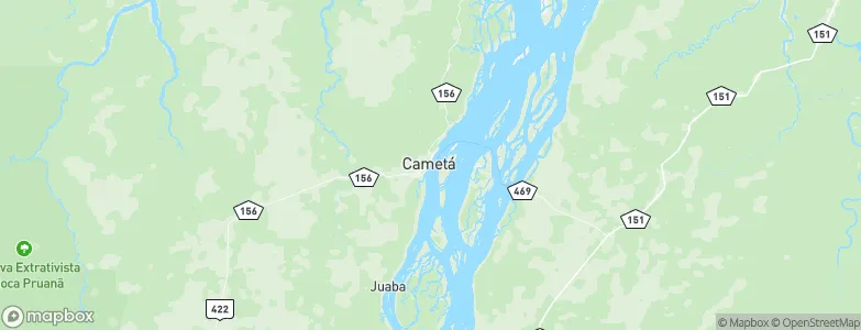Cametá, Brazil Map