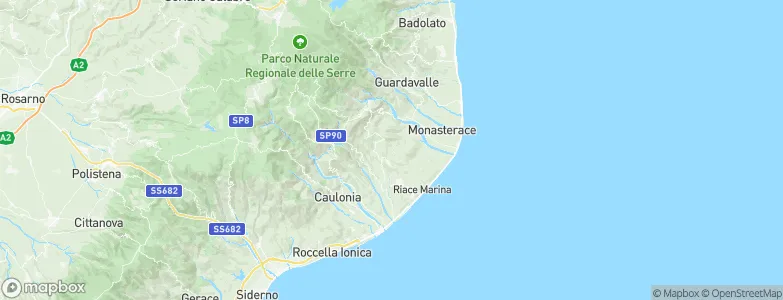Camini, Italy Map