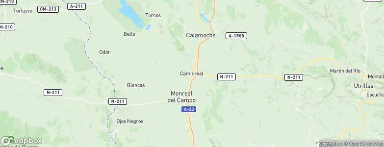 Caminreal, Spain Map