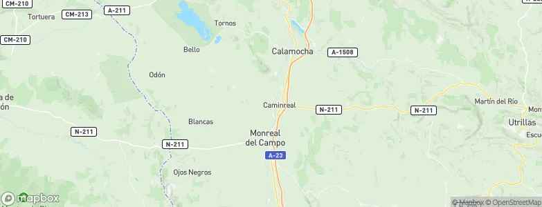Caminreal, Spain Map