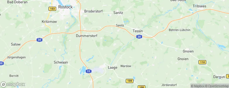 Cammin, Germany Map