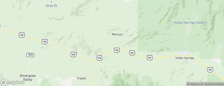 Camp Desert Rock, United States Map