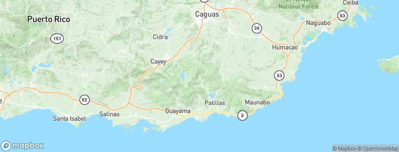 Campamento Real, Puerto Rico Map
