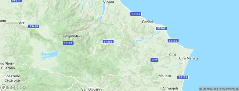 Campana, Italy Map