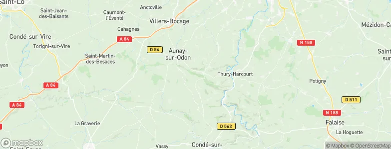 Campandré-Valcongrain, France Map