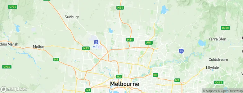 Campbellfield, Australia Map