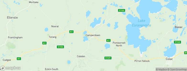Camperdown, Australia Map