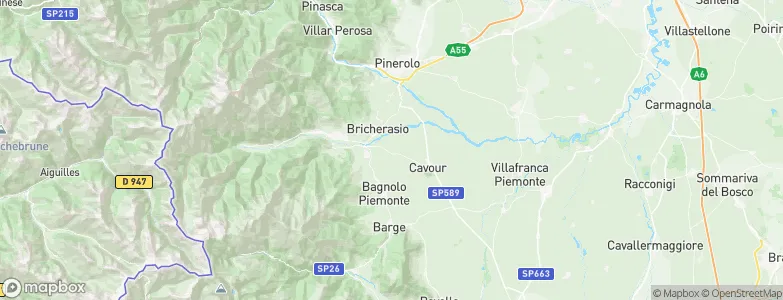 Campiglione, Italy Map