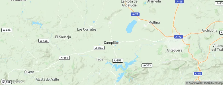 Campillos, Spain Map