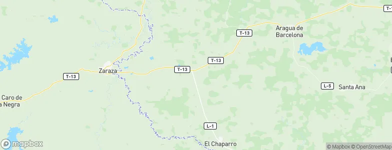 Campo Claro, Venezuela Map