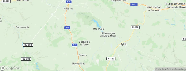 Campo de San Pedro, Spain Map