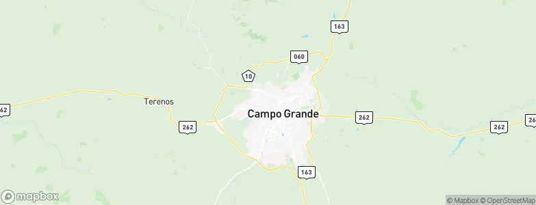 Campo Grande, Brazil Map