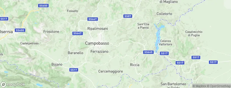 Campodipietra, Italy Map