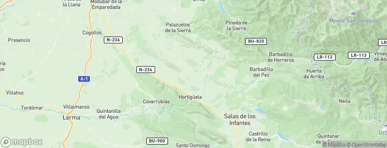 Campolara, Spain Map