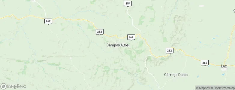 Campos Altos, Brazil Map