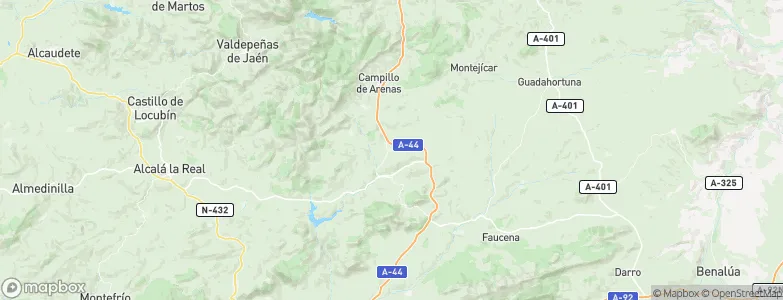 Campotéjar, Spain Map