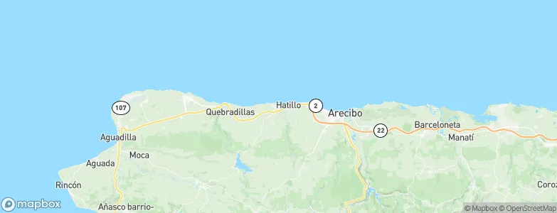 Camuy, Puerto Rico Map