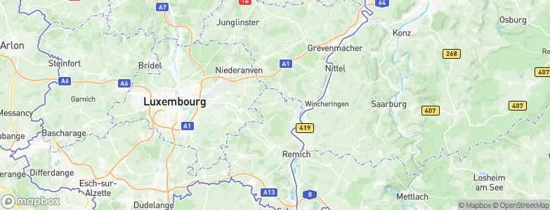 Canach, Luxembourg Map