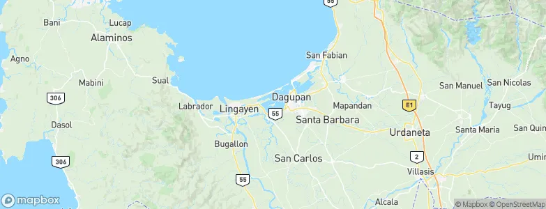 Canaoalan, Philippines Map