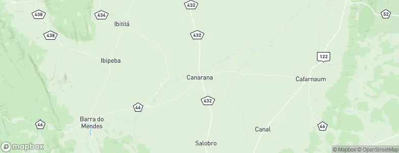 Canarana, Brazil Map