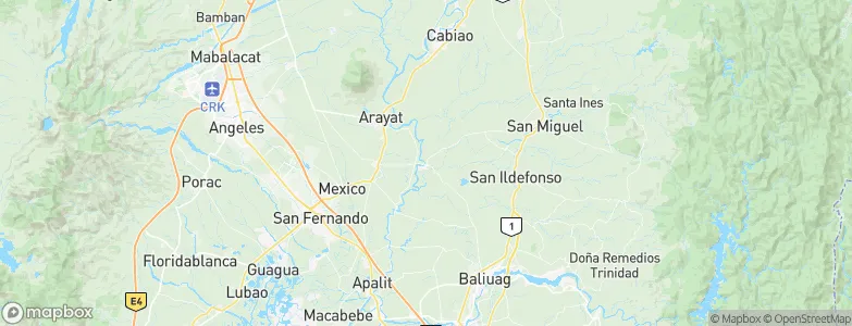 Candaba, Philippines Map
