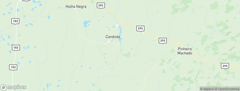 Candiota, Brazil Map