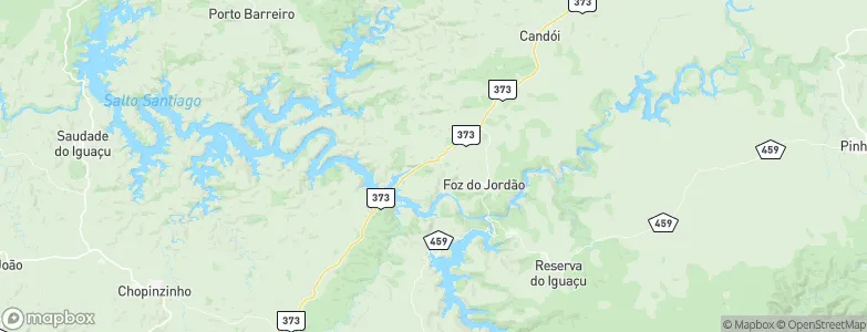 Candói, Brazil Map