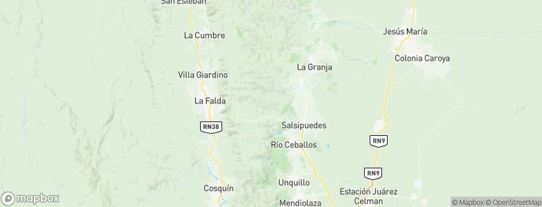 Candonga, Argentina Map
