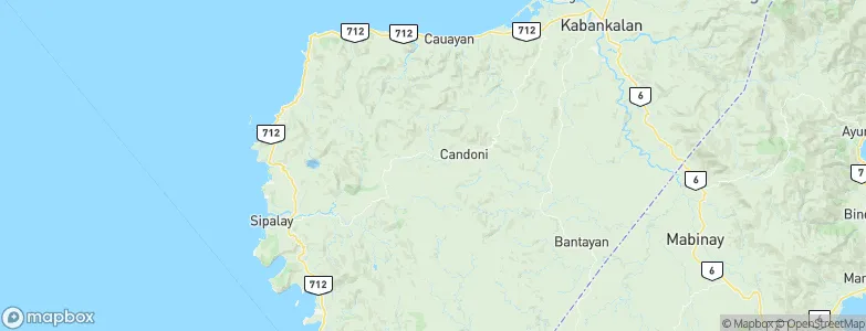 Candoni, Philippines Map