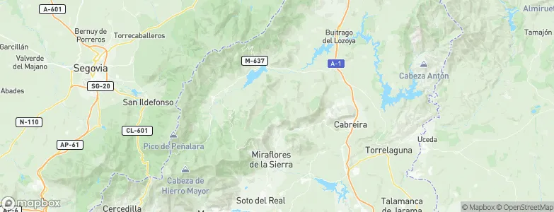 Canencia, Spain Map
