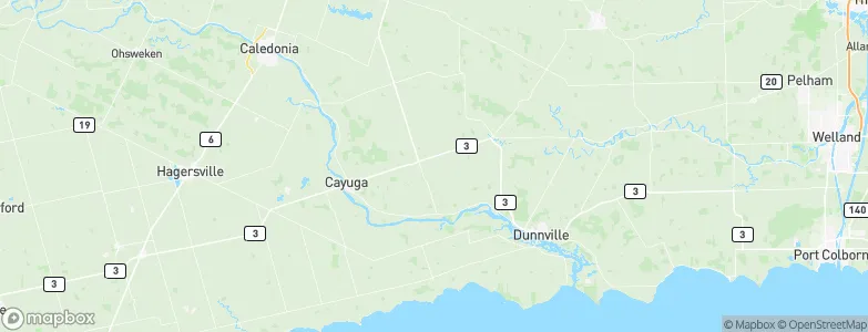 Canfield, Canada Map
