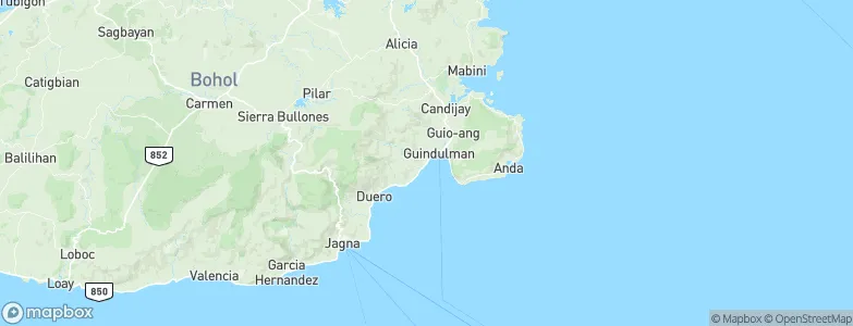 Canhaway, Philippines Map