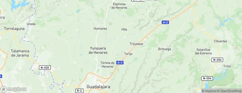 Cañizar, Spain Map