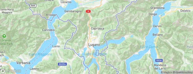 Canobbio, Switzerland Map