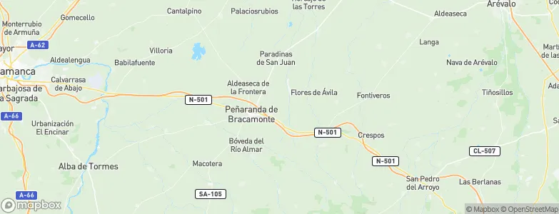 Cantaracillo, Spain Map