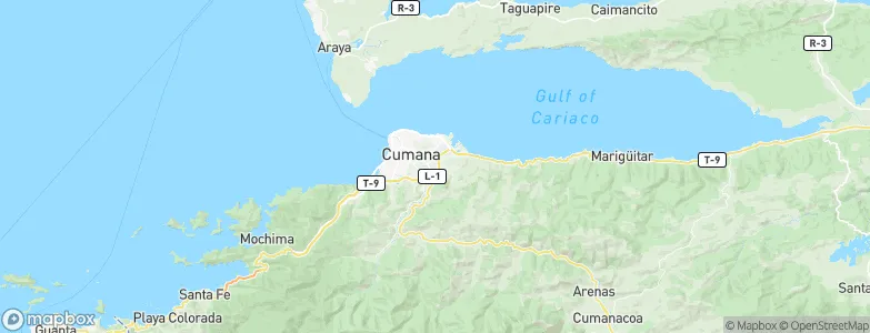Cantarrana, Venezuela Map