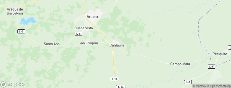 Cantaura, Venezuela Map