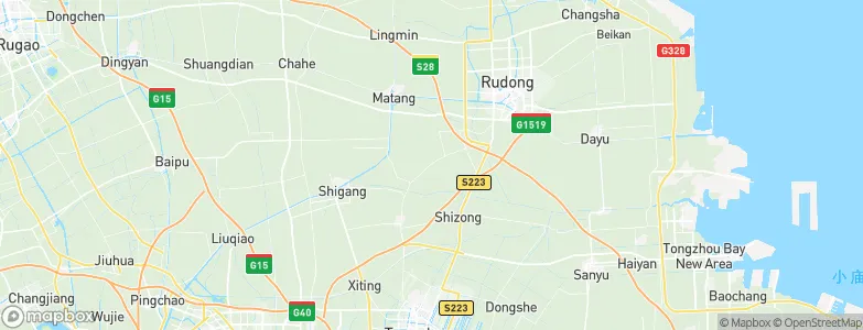 Caobu, China Map