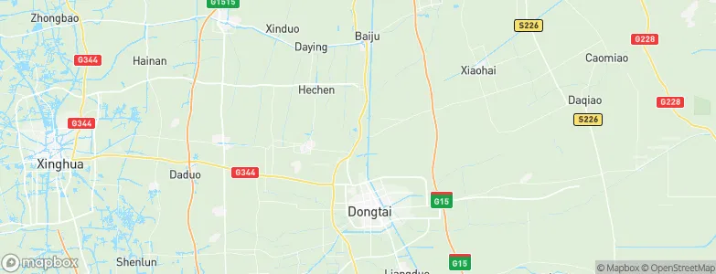 Caoyan, China Map