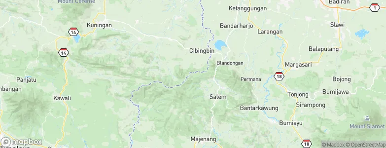Capar, Indonesia Map
