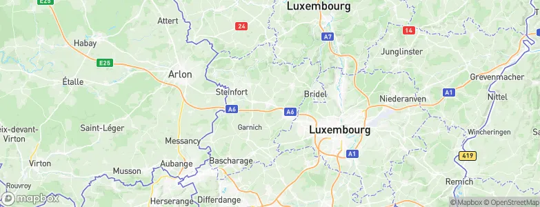 Capellen, Luxembourg Map
