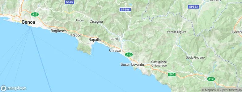 Caperana, Italy Map