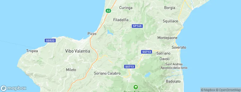 Capistrano, Italy Map