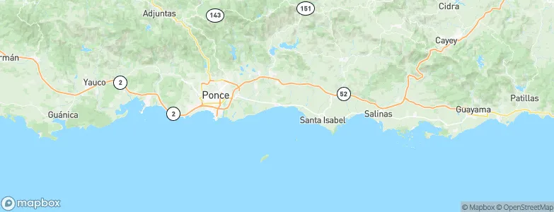 Capitanejo, Puerto Rico Map