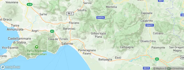 Capitignano, Italy Map