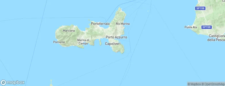 Capoliveri, Italy Map