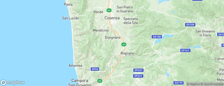 Capora-Merendi, Italy Map